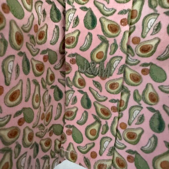 Johnson & Murphy Pink Avocado Novelty Print Button Casual Shirt Hawaiian XXXL - Picture 8 of 11
